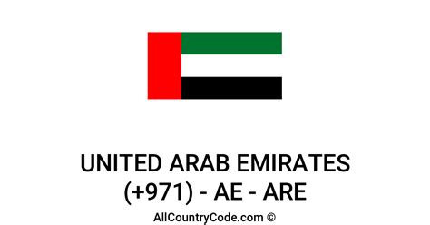 Country codes United Arab Emirates .